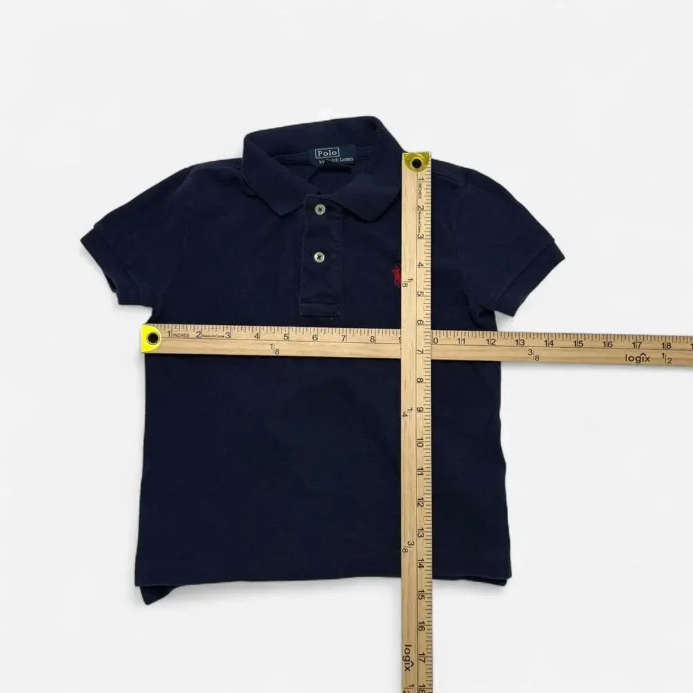 Polo Ralph Lauren Navy Short Sleeve Polo Shirt Toddler 2T